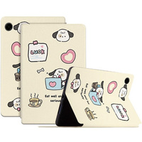 Flap case for Samsung Galaxy Tab A9, work puppy
