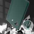 Case for iPad 7/8/9 10.2 2019/2020/2021, Smartcase, dark green