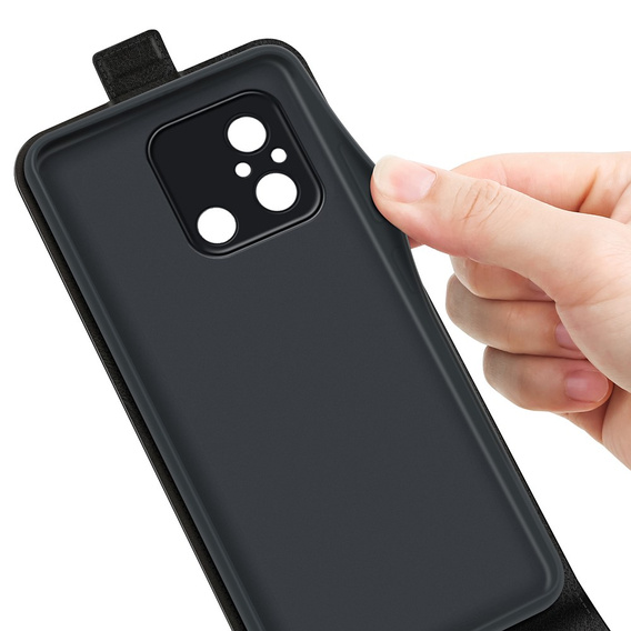 Flip case for Xiaomi Redmi 12C, Flip, black
