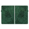 Case for Lenovo Tab M10 Plus 10.6 Gen 3 TB-125F TB-128F, Butterfly, green