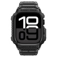 Spigen Rugged Armor Pro V2 strap with case for Apple Watch 10/11 42mm