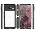 Case for Google Pixel 7 Pro 5G, Fusion Hybrid, with camera protection, transparent / black