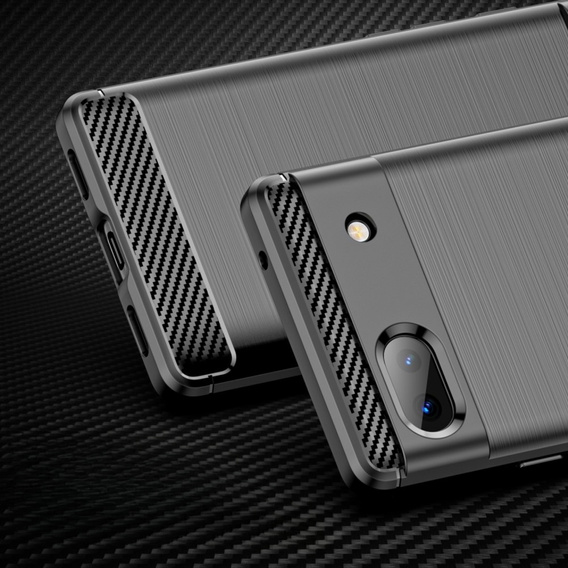 Case for Google Pixel 6A, Carbon, black