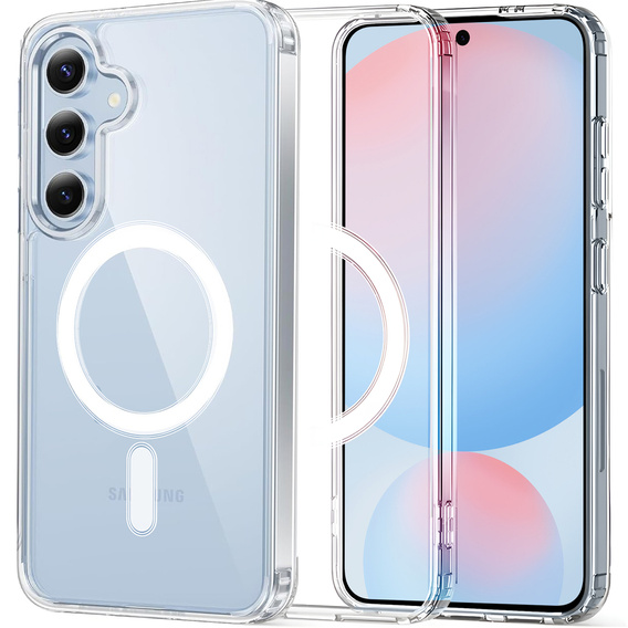 Case for Samsung Galaxy S24 FE, Fusion Hybrid, for MagSafe, transparent