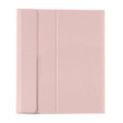 Case + keyboard Lenovo Tab P11 J606F / Tab P11 5G, TouchPad Keyboard, pink rose gold