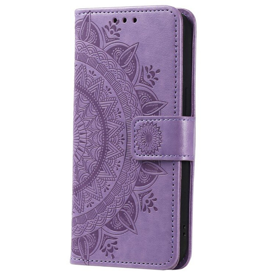 Flip case for Samsung Galaxy A55 5G, Mandala Flower, green