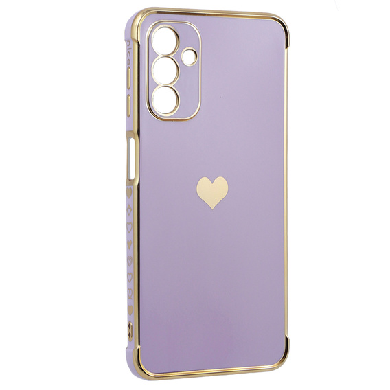 Case for Samsung Galaxy A13 5G, Electro heart, purple