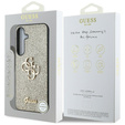GUESS Fixed Glitter Big 4G Logo case for Samsung Galaxy S25