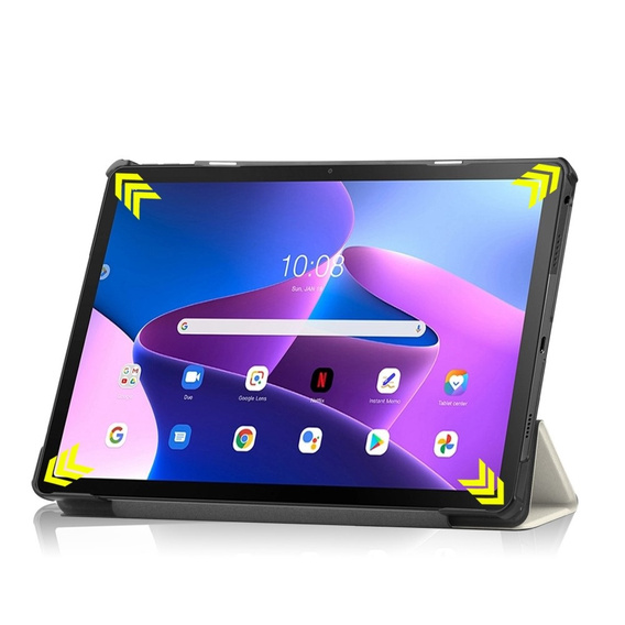 Case for Lenovo Tab M10 Plus 10.6 Gen 3 TB-125F TB-128F, Smartcase, sleeping cat