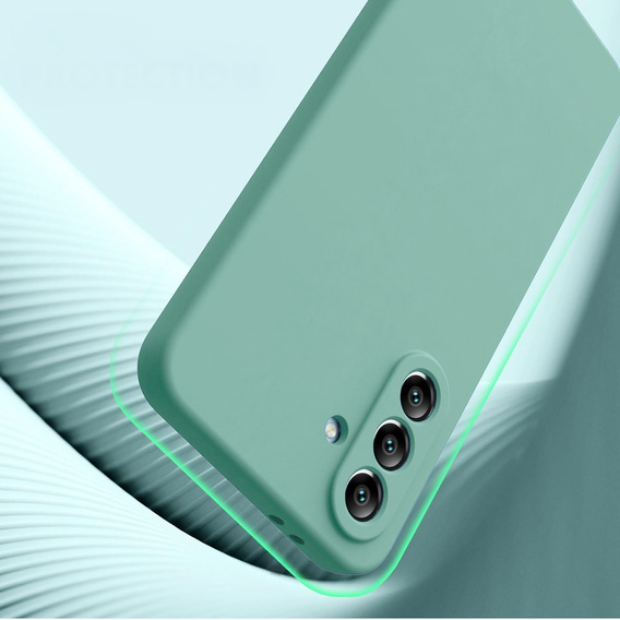 Case for Samsung Galaxy A56 5G, Silicone Lite, blue