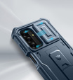 Armored case for Samsung Galaxy A26 5G, Dexnor Full Body (Two Frames), blue