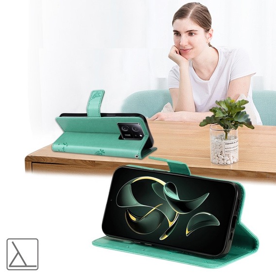 Flip case for Xiaomi 13T / 13T Pro, tree, green