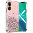 Case for Oppo Reno8 T, Glittery, pink