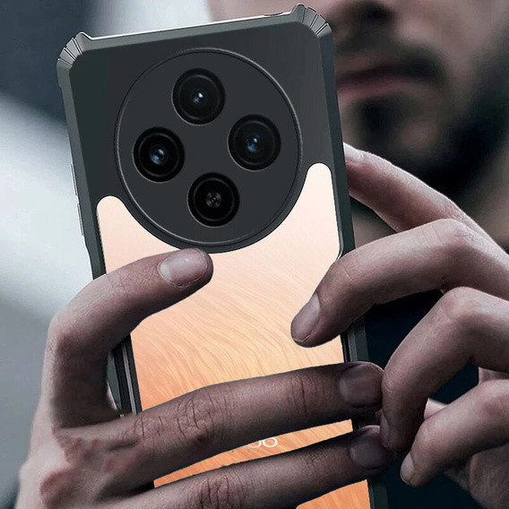 Case for Oppo Reno 12FS / 12F, AntiDrop Hybrid, black