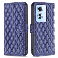 Flip case for Oppo Reno 11F 5G, Wallet, BINFEN COLOR, blue
