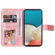 Flip case for Samsung Galaxy A53 5G, Mandala Flower, pink rose gold