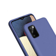 Case for Samsung Galaxy A02s, Silicone Lite, dark blue