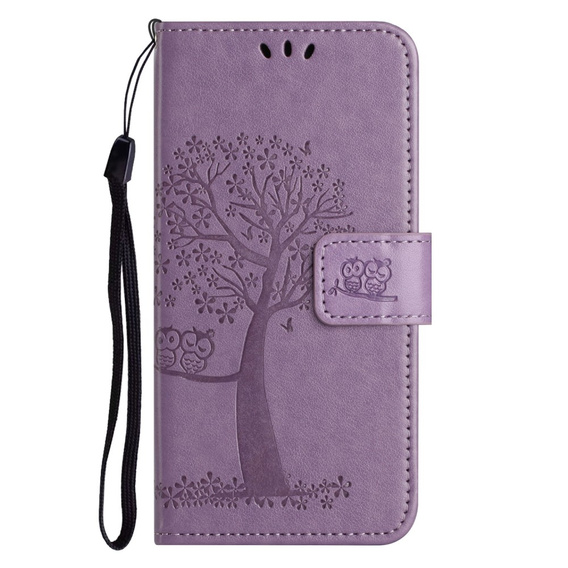 Flip case for Motorola Moto G53 / G23 / G13, Tree, purple