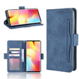 Flip case for Xiaomi Mi Note 10 Lite, Card Slot, blue