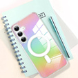 Case for Samsung Galaxy S24 FE, Fusion Hybrid, for MagSafe, multicolor + Screen Glass