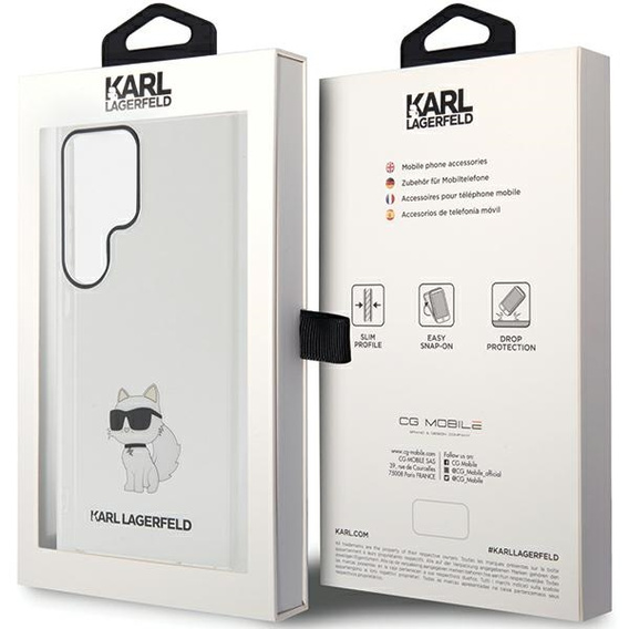Karl Lagerfeld IML Choupette case for Samsung Galaxy S24 Ultra