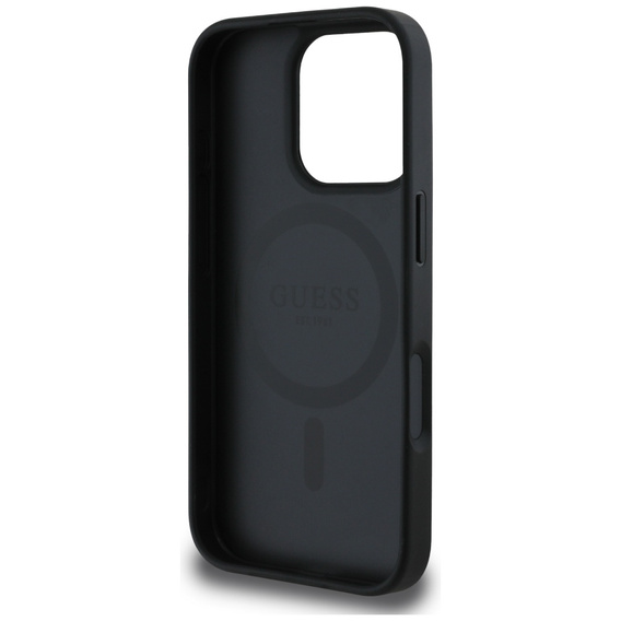 Guess 4G Circle with Classic Logo Case, for MagSafe for iPhone 16 Pro