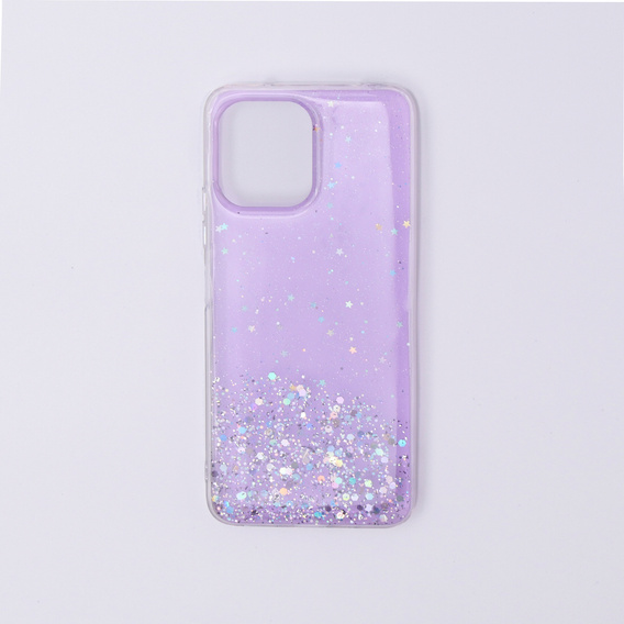 Case for Xiaomi Redmi 12, Glittery, purple