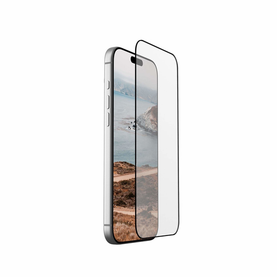 Urban Armor Gear tempered glass for iPhone 17 Pro Max, Glass Shield, with mounting frame