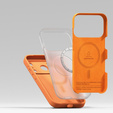 Ringke case for iPhone 17 Pro Max, Silicone Magnetic MagSafe, Tangerine