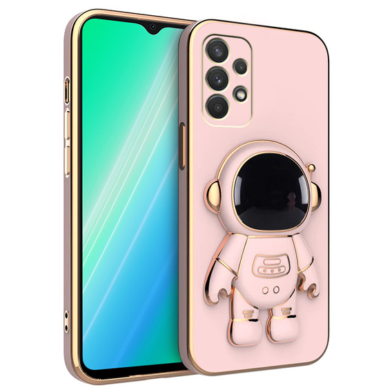 Case for Samsung Galaxy A13 4G, Astronaut, pink rose gold