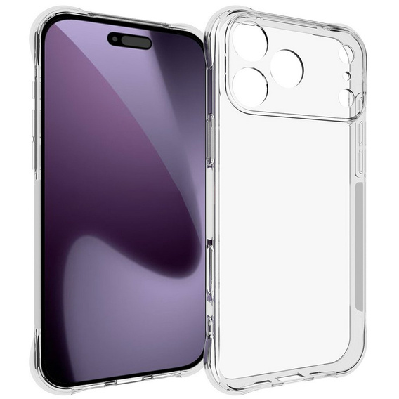 TPU sleeve - reinforced corners, camera protection for iPhone 17 Pro Max