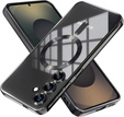 Case for Samsung Galaxy S25, Electro MagSafe, black + Screen Glass