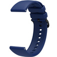 Silicone strap for Huawei Watch GT Runner / GT 3 46mm, Midnight Blue