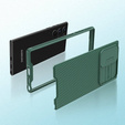 Case for Samsung Galaxy S23 Ultra, Armored Nillkin, CamShield Pro, green