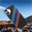 MagSafe's iPhone 16 Plus Case, Carbon Fiber, dark blue