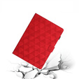 Case for Lenovo Tab M10 Plus 10.6 Gen 3 TB-125F TB-128F, Classic, with space for stylus, red
