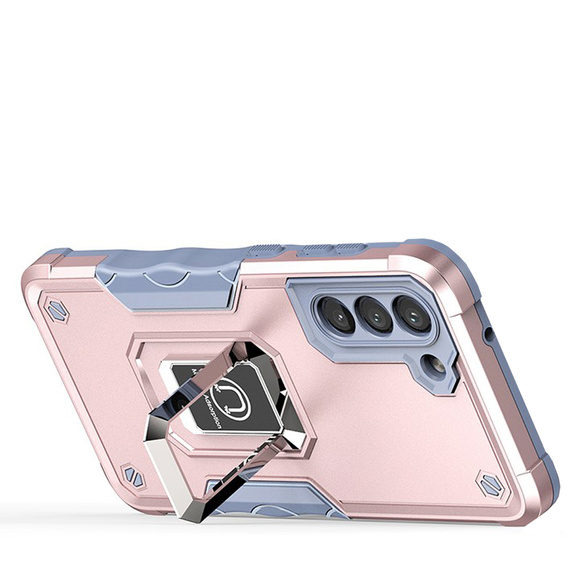 Case for Samsung Galaxy S21 FE, Dual-Layer Armor, pink
