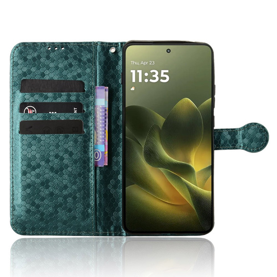 Wallet Rhombus flip case for Motorola Edge 70