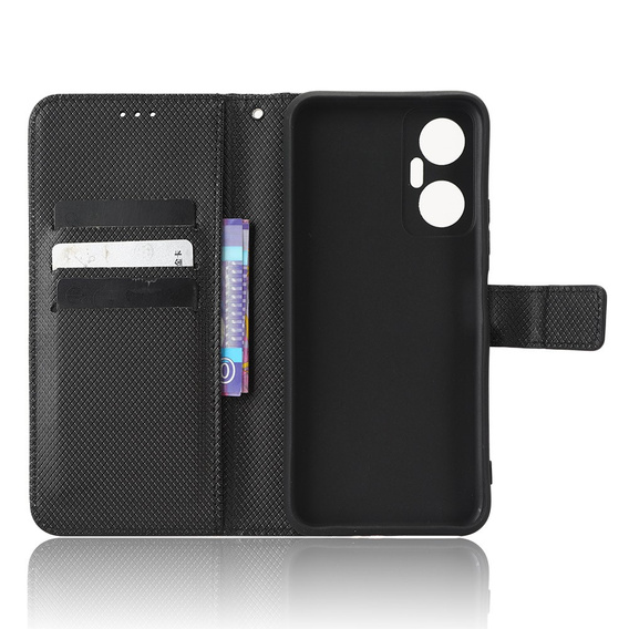 Flip case for Infinix Hot 20 5G, Wallet Smart Magnet Case, black
