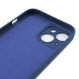Case for iPhone 15 Plus, Silicone Lite, dark blue