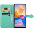 Flip case for Infinix Hot 40i, Mandala, green
