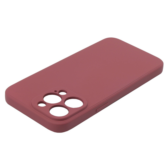 Case for iPhone 15 Pro Max, Silicone Lite, red