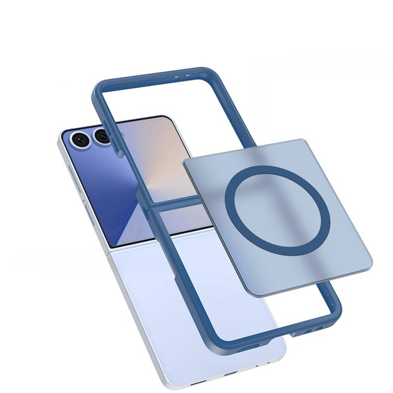 Case with MagSafe - Hybrid Case Matte for Samsung Galaxy Z Flip7