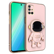 Case for Samsung Galaxy M51, Astronaut, pink rose gold