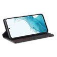 Flap case for Samsung Galaxy S25 FE, Carbon LC.IMEEKE, black