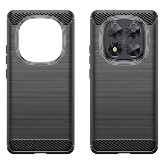 Case for Xiaomi Redmi Note 14 Pro, Carbon, black