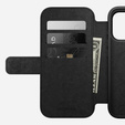 Nomad case for iPhone 17 Pro, Modern Leather Folio, brown