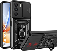 Case for Realme C71, CamShield Slide, black