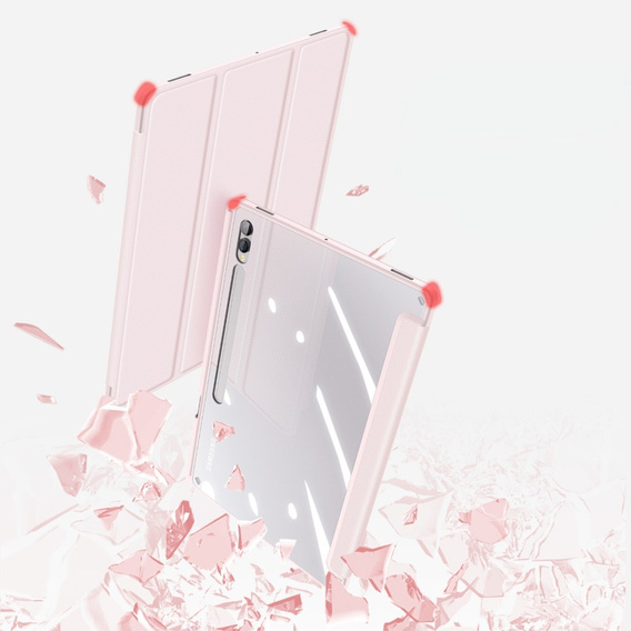 Case for Samsung Galaxy Tab S10 Ultra, Dux Ducis TOBY, pink