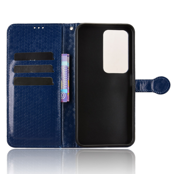 Flap case for Xiaomi Redmi 15 5G / 4G, Wallet Rhombus, blue